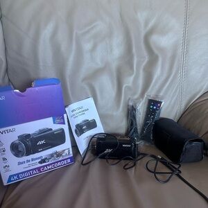 Vivitar 4K Digital Camcorder - Black